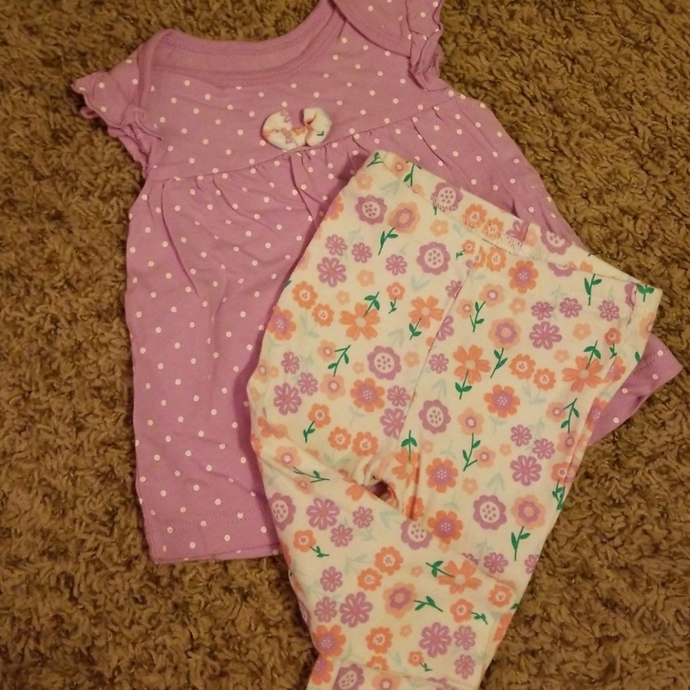 Purple matching set